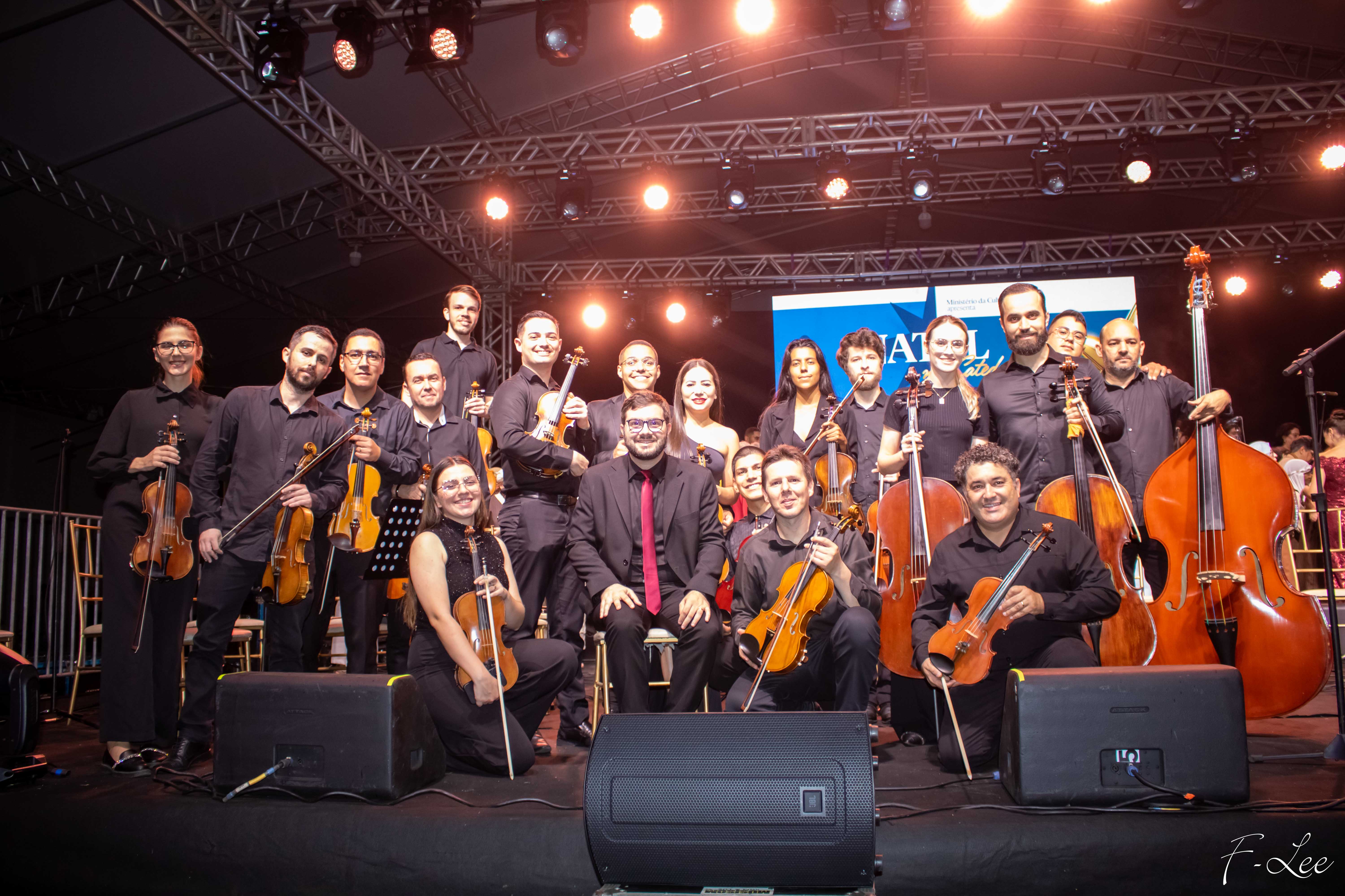 Espetáculo em Tubarão, SC.