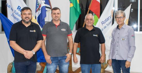 Rotary C. Tubarão Leste: Reunião de Trânsito