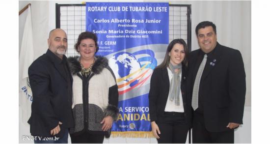 Transmissão de posse: Rotary Club de Tubarão Leste