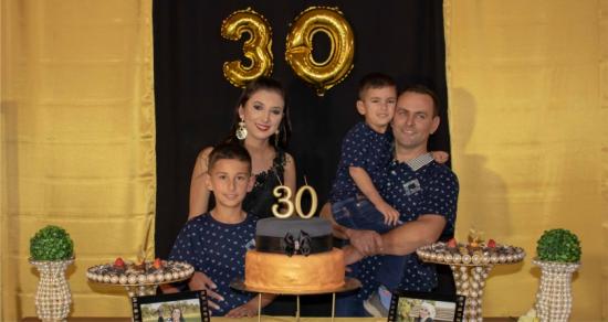 Aniversário: Aline 30 anos