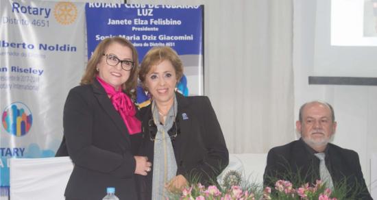 Transmissão de posse: Rotary Club de Tubarão Luz