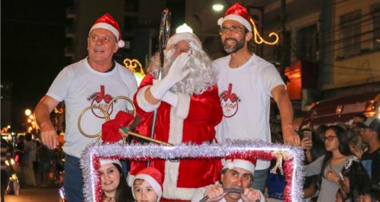 A CHEGADA DO PAPAI NOEL EM TUBARÃO 2018