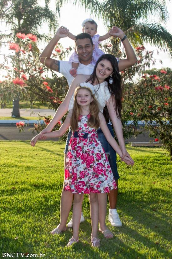 Luiza e sua linda família!!!