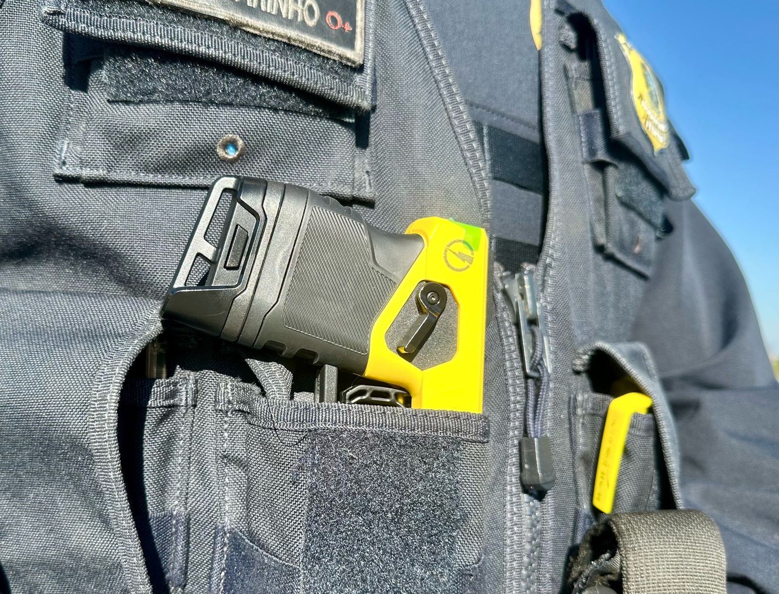 PRF de SC: nova arma de condução elétrica