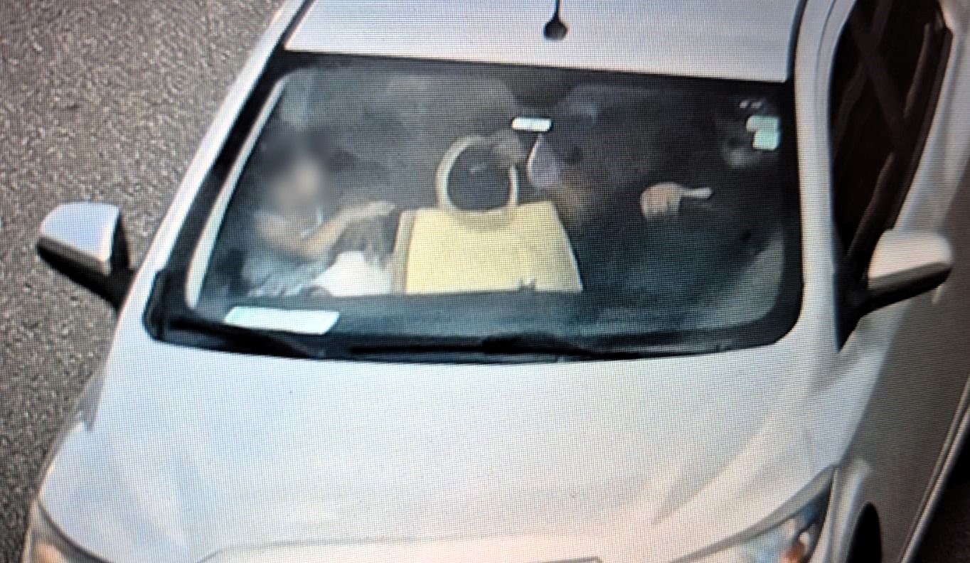 Crianças transportadas em situação de risco